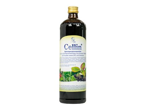 Jetzt Cellin mit Aronia, Kräutern und Vitaminen .